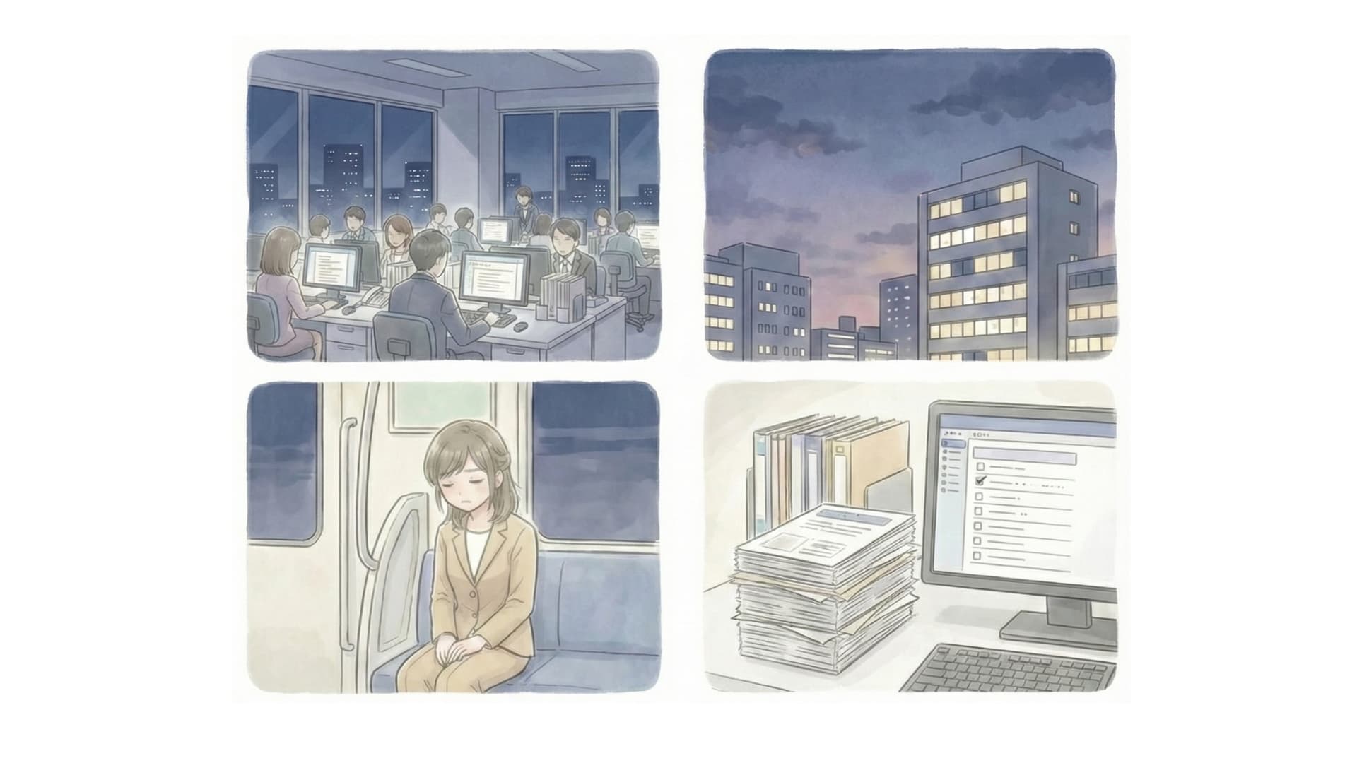 残業がしんどかった日